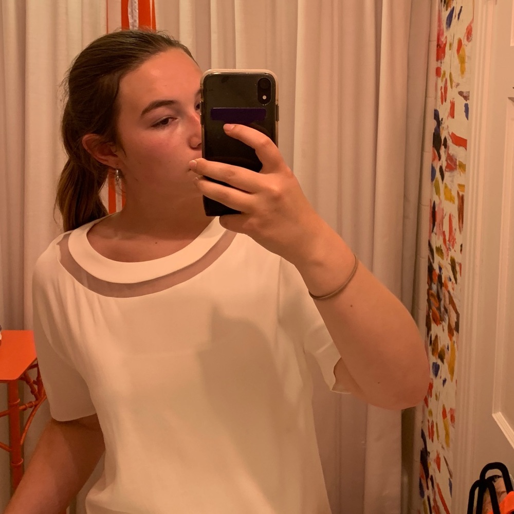 Alexis Blouse White Top